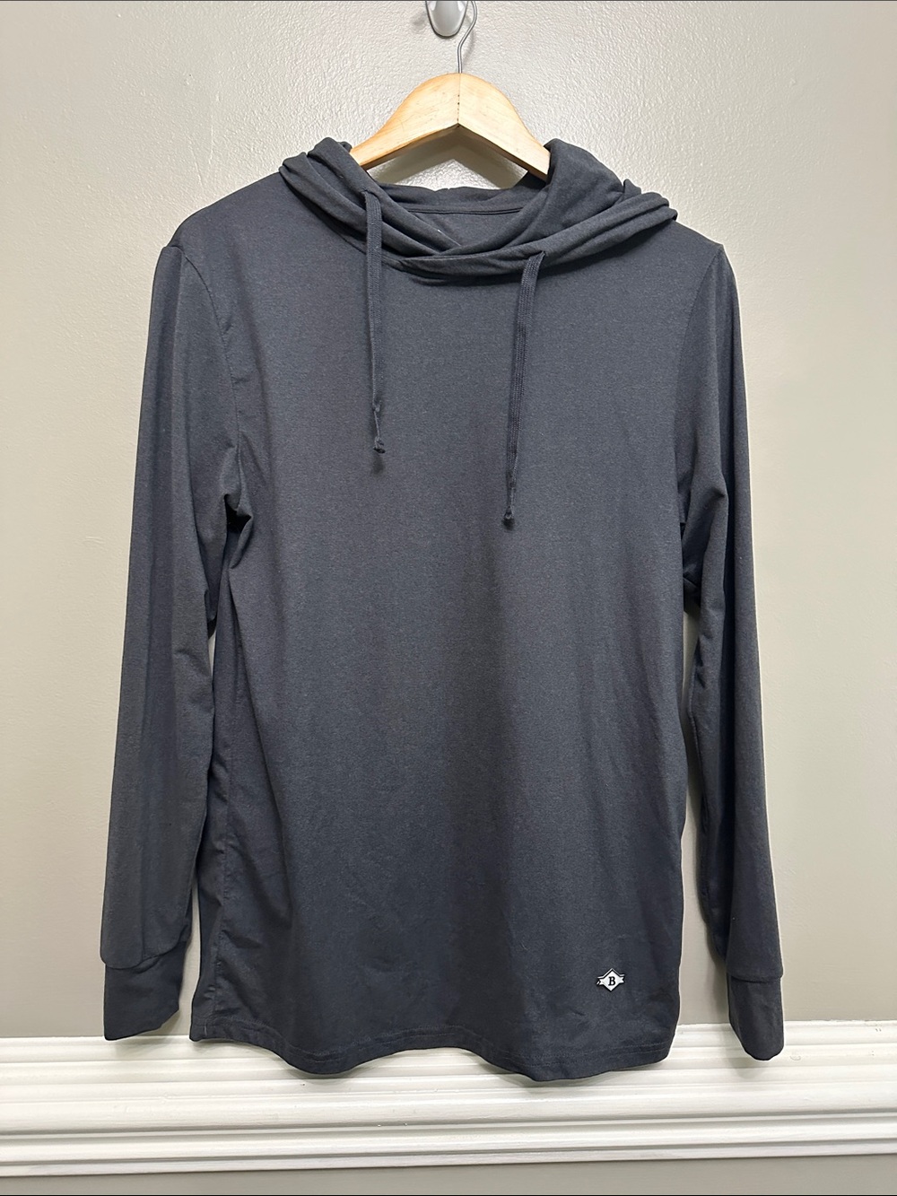 Mens Burlebo pullover performance hoodie Sz S